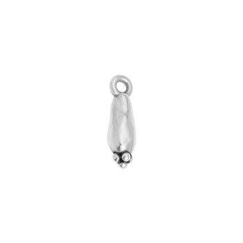 Bedel organisch RVS zilver 14mm- per stuk-bedels-Kraaltjes van Renate