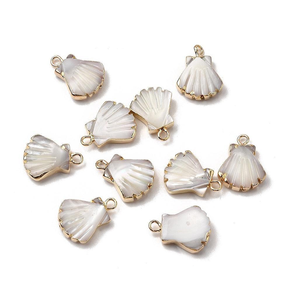 Bedel schelp 22x13,5mm-bedels-Kraaltjes van Renate