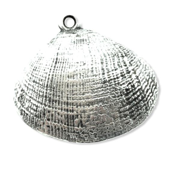 Bedel schelp Zilver DQ 23mm-Kraaltjes van Renate