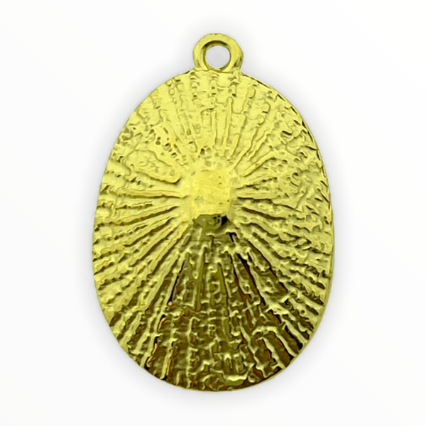 Bedel schelp limpet Goud 24kr DQ 16x24mm-Kraaltjes van Renate