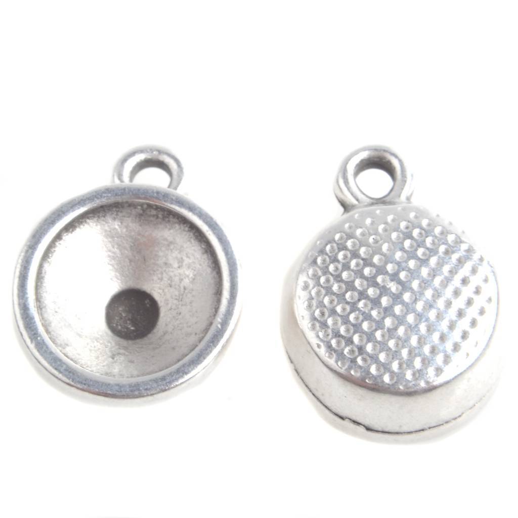Bedel setting SS39 Zilver DQ-Kraaltjes van Renate
