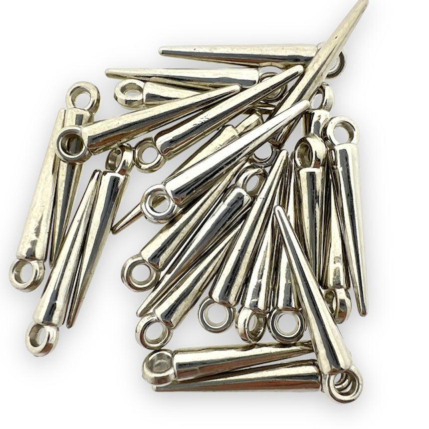 Bedel staaf zilver 22mm-bedels-Kraaltjes van Renate