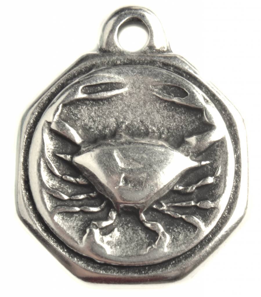 Bedel sterrenbeeld Kreeft Zilver DQ 23mm-Kraaltjes van Renate