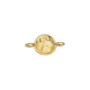 Bedel tussenzetsel goud 24K RVS 15,7mm - per stuk-bedels-Kraaltjes van Renate