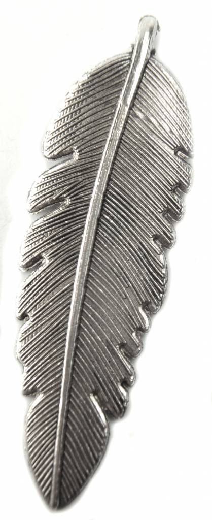 Bedel veer zilver 56x18mm-Kraaltjes van Renate