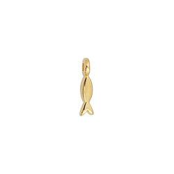 Bedel visje 24K goud 11mm-bedels-Kraaltjes van Renate