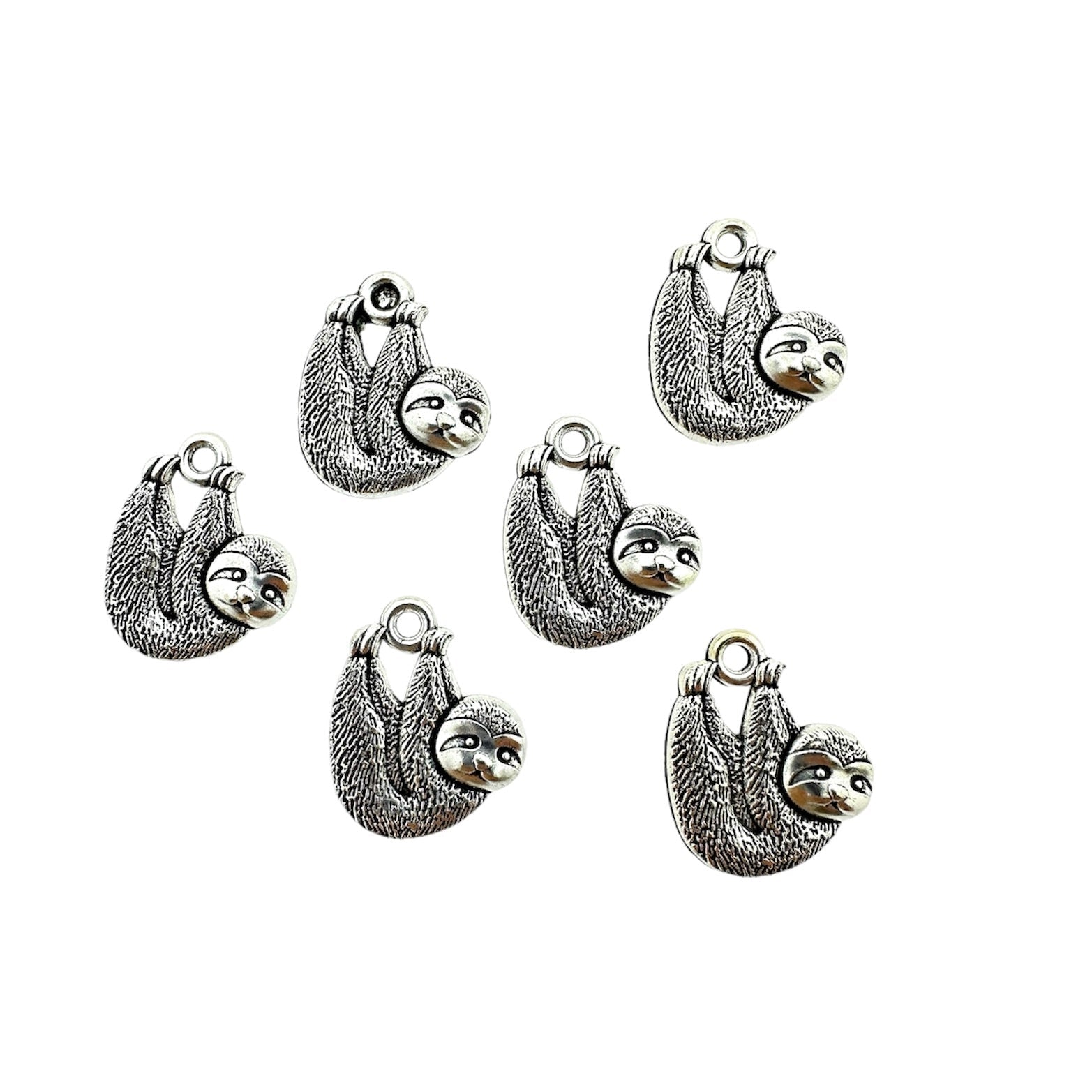 Bedel zilver koala 18x15x3mm 6 stuks-bedels-Kraaltjes van Renate