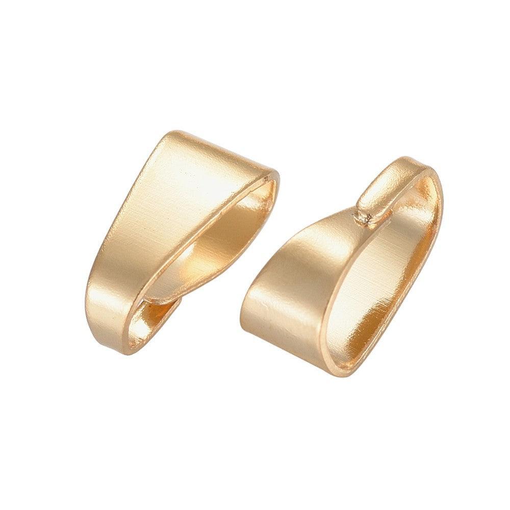 Bedelklem RVS 24K Gold Plated 7mm - per stuk-Onderdelen-Kraaltjes van Renate