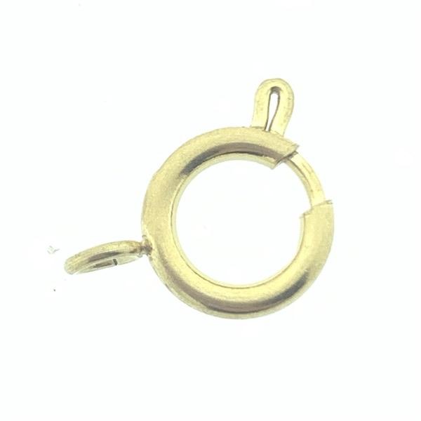 Boei sluiting Goud RVS 17x12mm-Kraaltjes van Renate