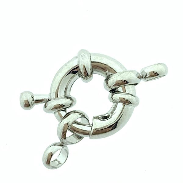 Boei sluiting Zilver 13mm-Kraaltjes van Renate
