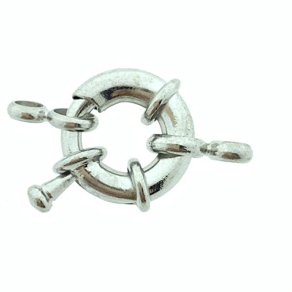 Boei sluiting Zilver 9mm-Kraaltjes van Renate