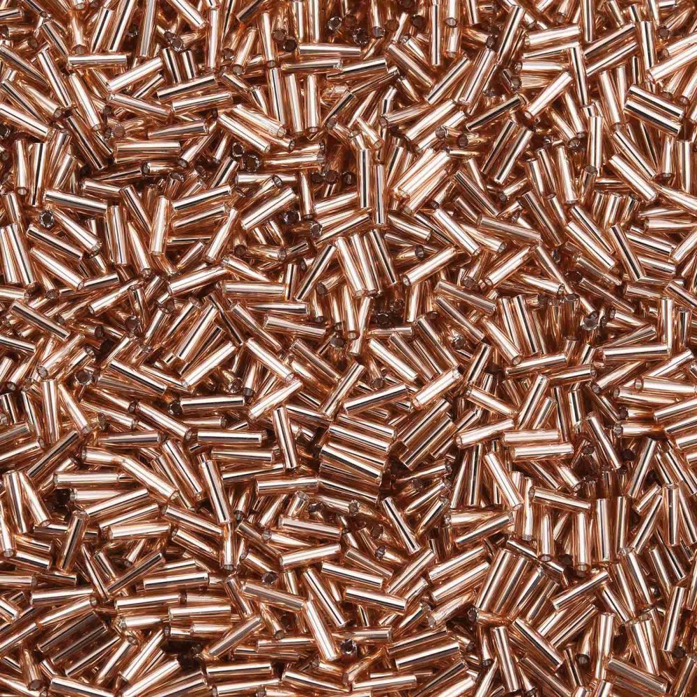 Buisglaskralen Donkerzalm 6x2mm - per zakje (10g)-Kralen-Kraaltjes van Renate