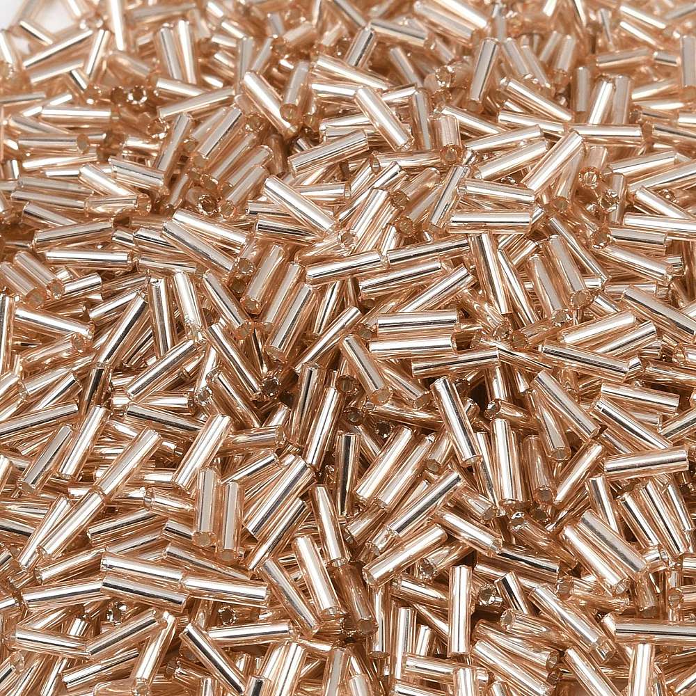 Buisglaskralen Tarwe Bruin 6x1.8mm - per zakje (10g)-Kralen-Kraaltjes van Renate