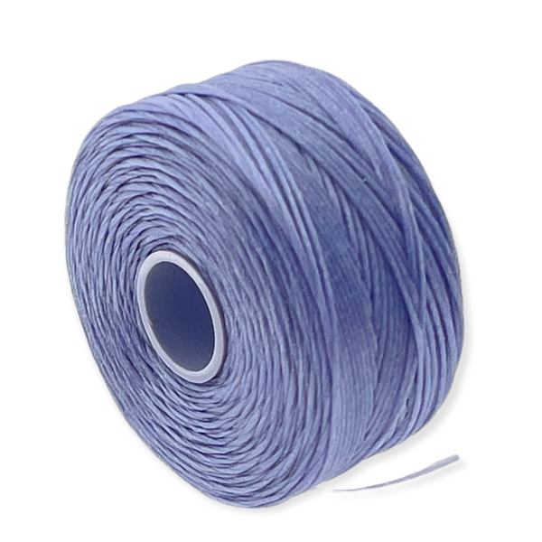 C-LON Rijggaren D Licht grijs blauw- 70 meter-koord-Kraaltjes van Renate