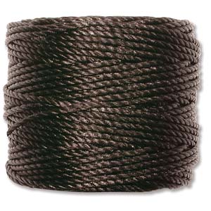 S-lon koord Tex400 - 0,9mm - zwart 30mtr-Kraaltjes van Renate