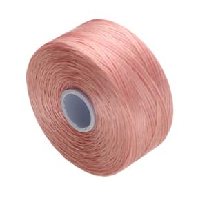 S-lon koord Tex45 - 0,11mm - roos 70mtr-Kraaltjes van Renate