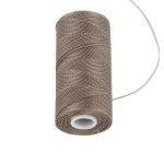 C-lon micro bead koord 0,3mm cocoa- per 90 meter-Kraaltjes van Renate