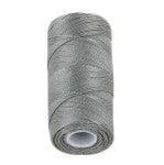 C-lon micro bead koord 0,3mm grey- per 90 meter-Kraaltjes van Renate