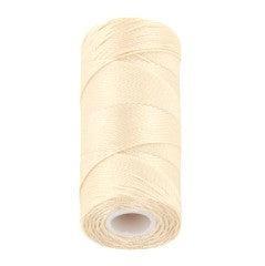 C-lon micro bead koord 0,3mm seashell- per 90 meter-Kraaltjes van Renate