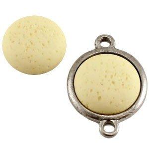 Cabochon polaris vintage golden shadow 12mm-Kraaltjes van Renate