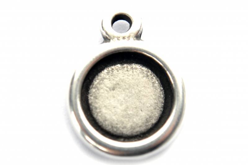 Cabochon setting 20mm zilver DQ-Kraaltjes van Renate