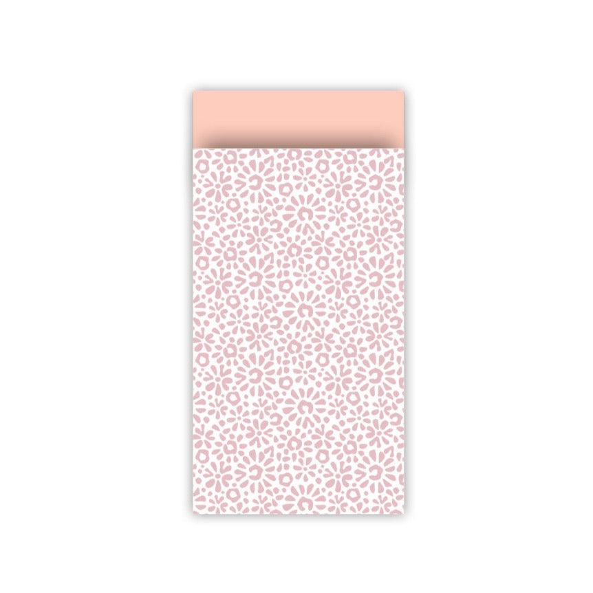 Cadeauzakjes Ethnic flowers roze/pastel neon 7x13cm - 5 stuks-Gifts-Kraaltjes van Renate
