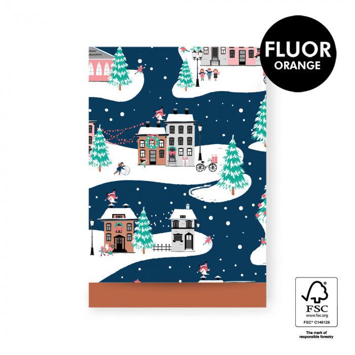 Cadeauzakjes Landscape Blue 17x25cm - 5 stuks-Gifts-Kraaltjes van Renate