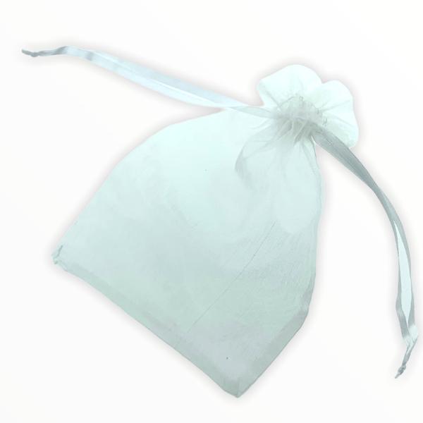Organza zakjes White 13x18cm - 5 stuks-Gifts-Kraaltjes van Renate