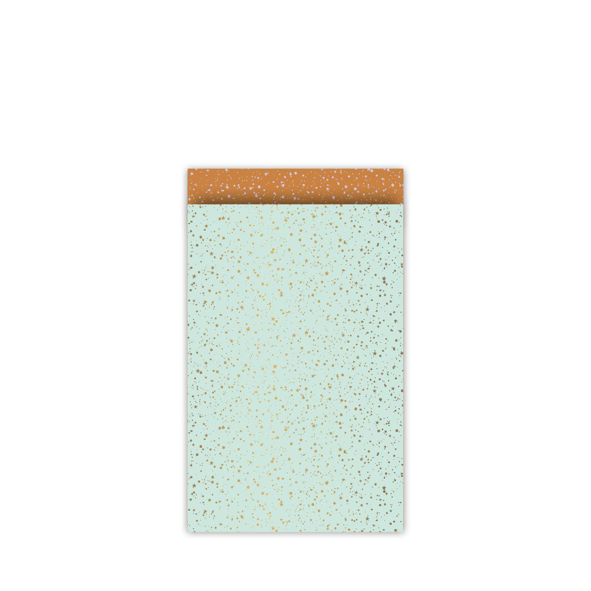 Cadeauzakjes Summer Sparkle mint/roest 12x19cm - 5 stuks-Gifts-Kraaltjes van Renate