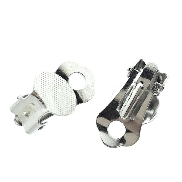 Clip oorbellen zilver 10mm - 1 paar-Kraaltjes van Renate