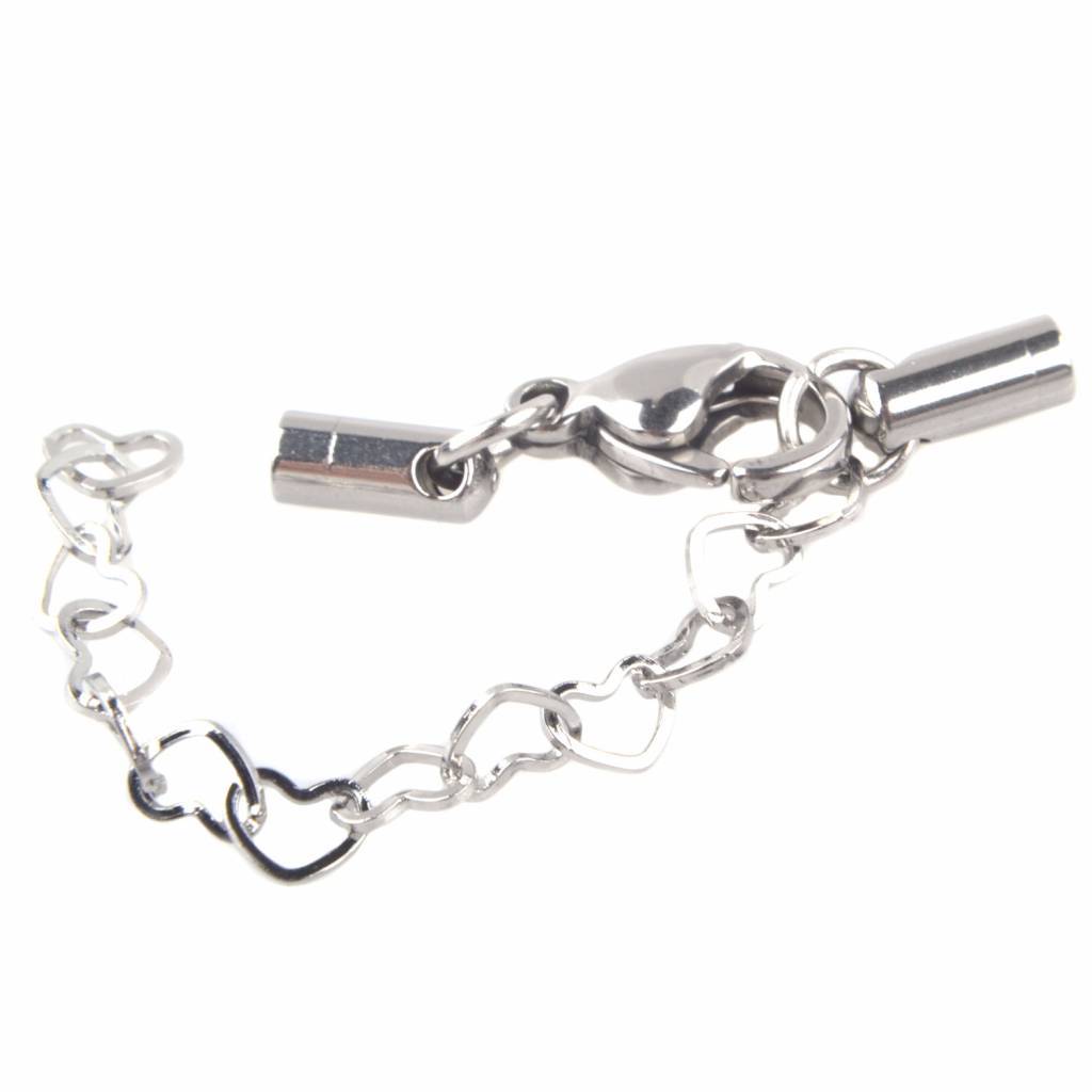 Complete sluiting Ø2mm RVS-Kraaltjes van Renate