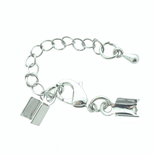 Complete sluiting Ø4mm Zilver-Kraaltjes van Renate