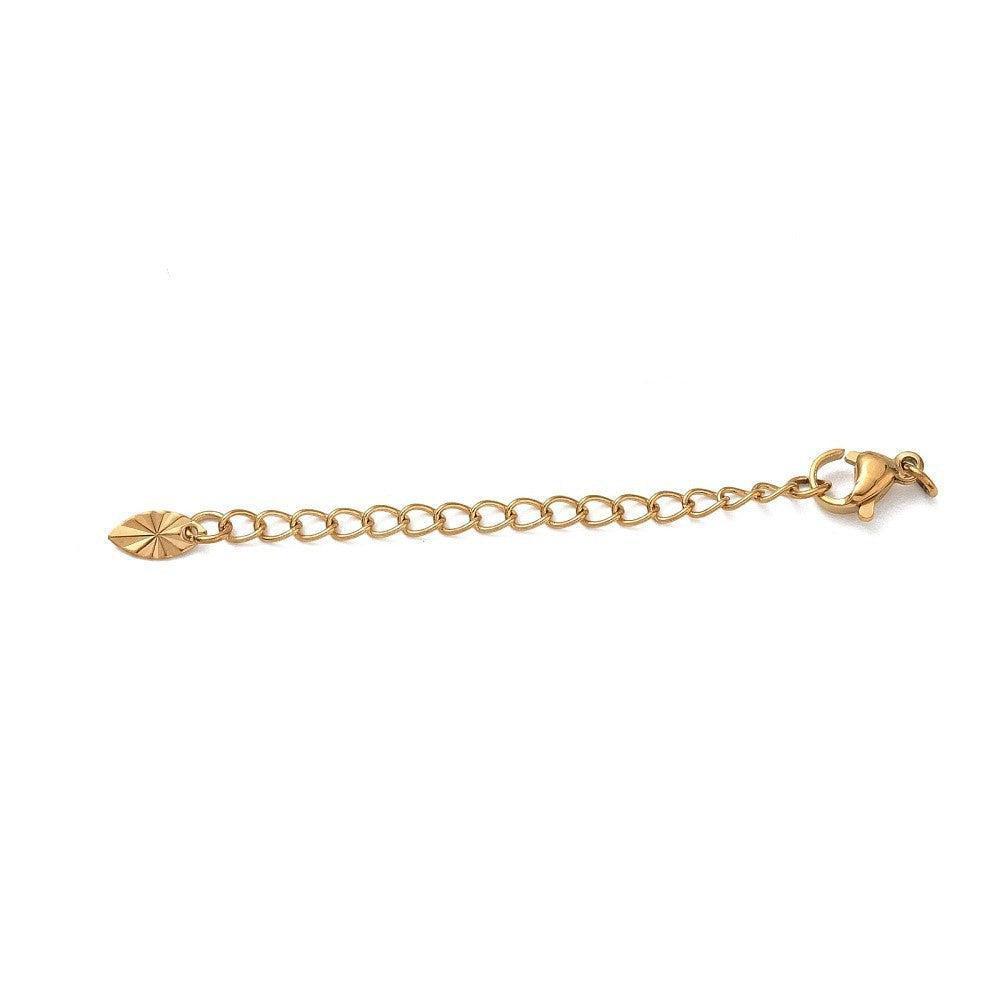 Complete sluiting Premium RVS Goud 63mm Horse Eye - per stuk-Sluitingen-Kraaltjes van Renate