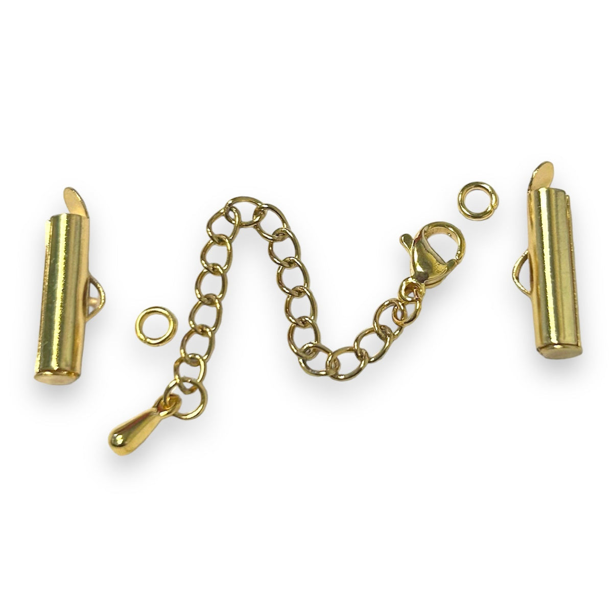 Complete sluiting miyuki armbanden 16mm RVS goud-sluitingen-Kraaltjes van Renate