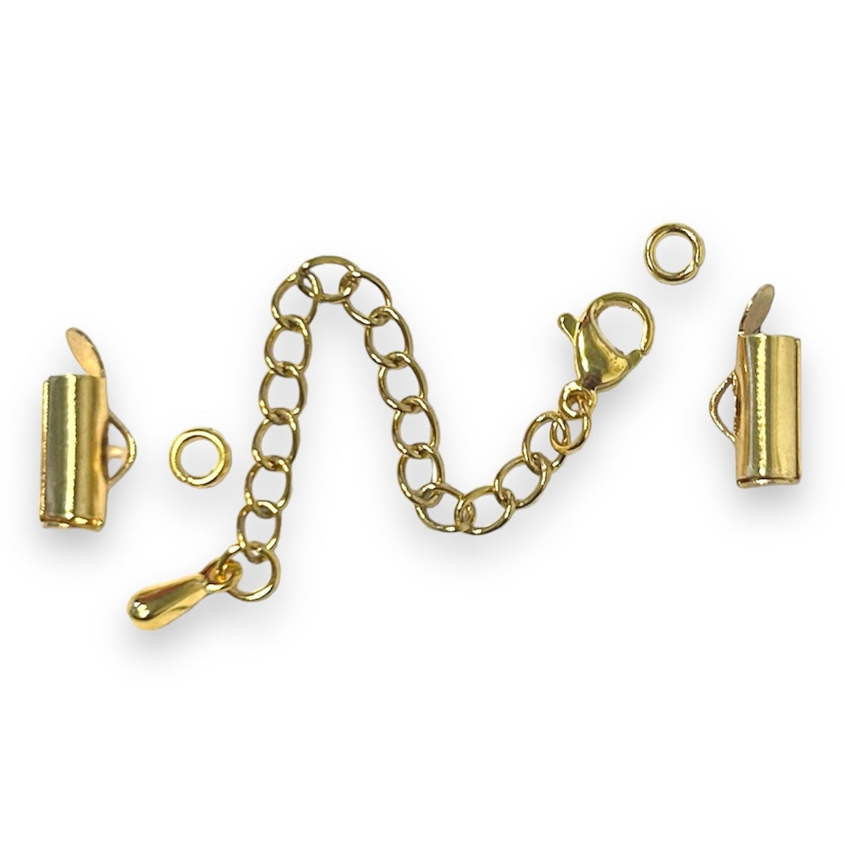 Complete sluiting miyuki armbanden 10mm RVS goud-sluitingen-Kraaltjes van Renate