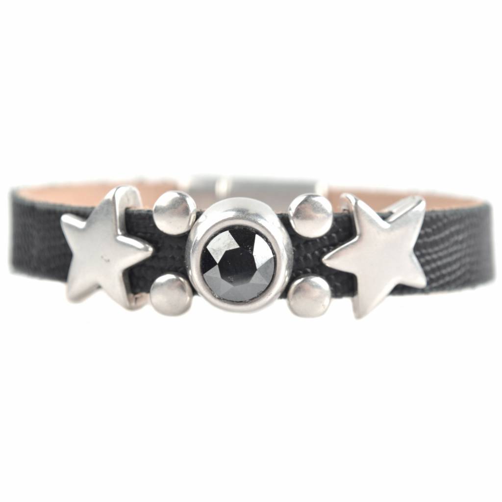 DIY 'Follow me to the stars' armband Black-Kraaltjes van Renate