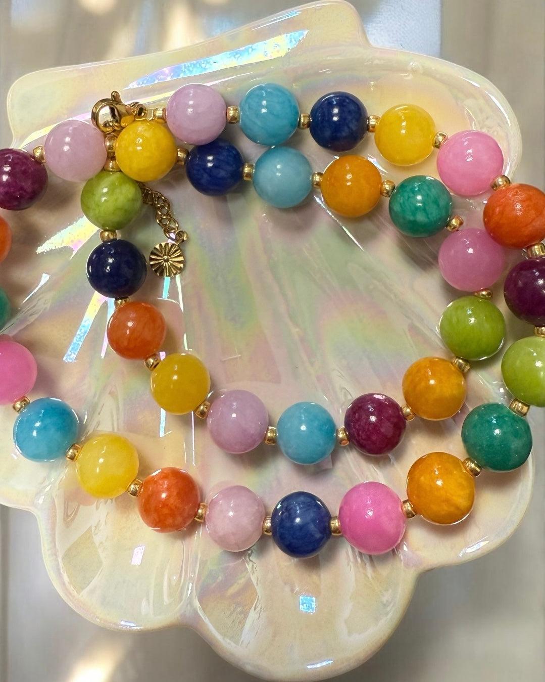 DIY | Jade edelsteen kettingen met bedel-Custom Bundle-Kraaltjes van Renate