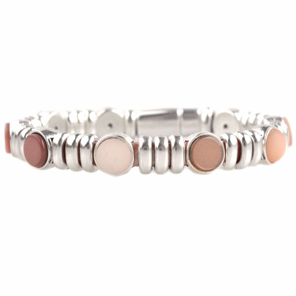 DIY armband polaris #2 Nude Pink-Kraaltjes van Renate