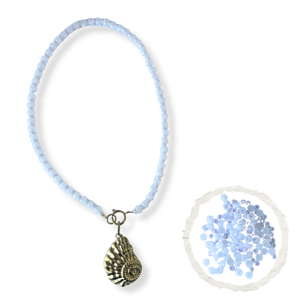 DIY kettingpakket Ocean Treasure-Gereedschap-Kraaltjes van Renate