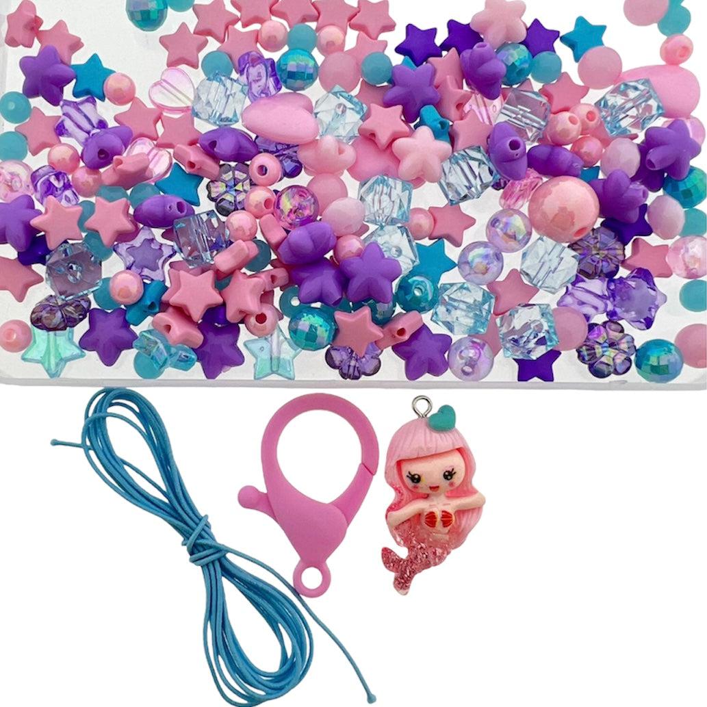 DIY sleutelhanger magical mermaid- pastel-DIY-Kraaltjes van Renate