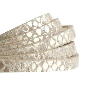 DIY leer armband Cute triangles-Kraaltjes van Renate