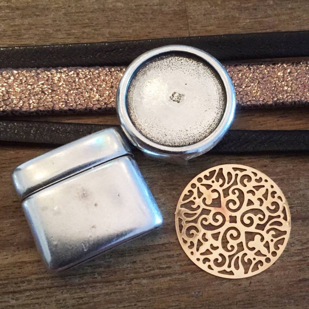 DIY pakketje 1001 nacht armband-Kraaltjes van Renate