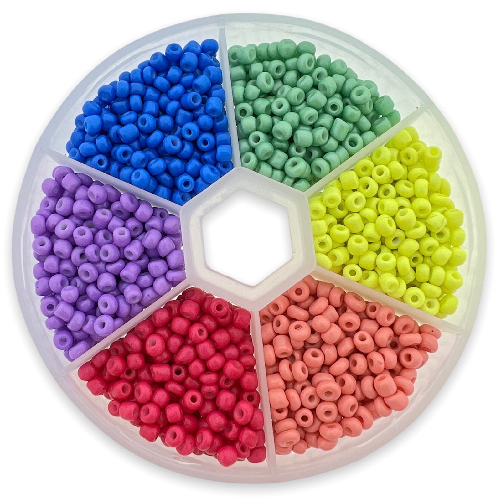 DIY rocailles set Disco dip 8/0 (3mm)-DIY-Kraaltjes van Renate