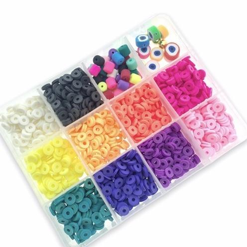 DIY set 6mm disc kralen-Kraaltjes van Renate
