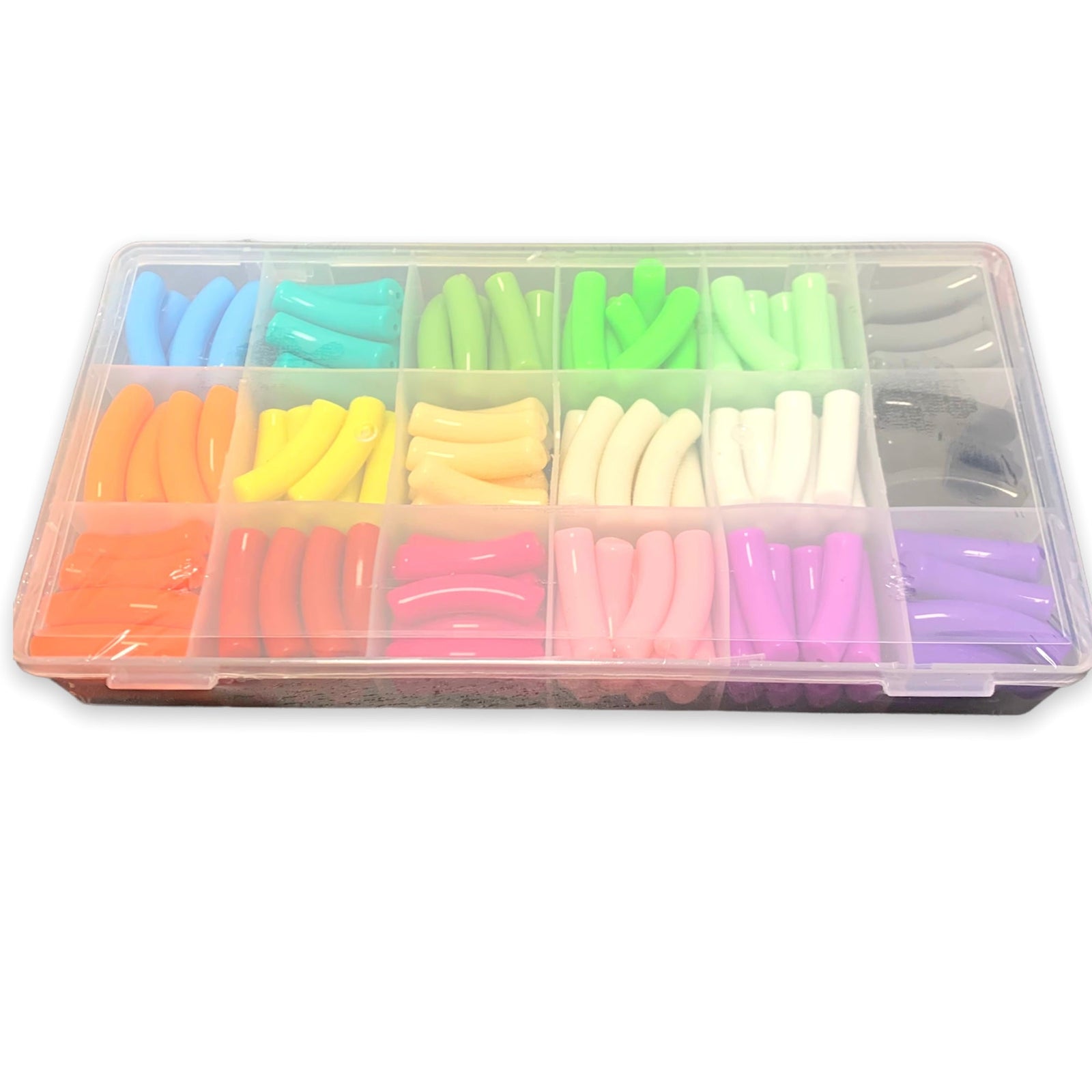 DIY set Acryl tubes 32x8mm - 180 stuks-DIY-Kraaltjes van Renate