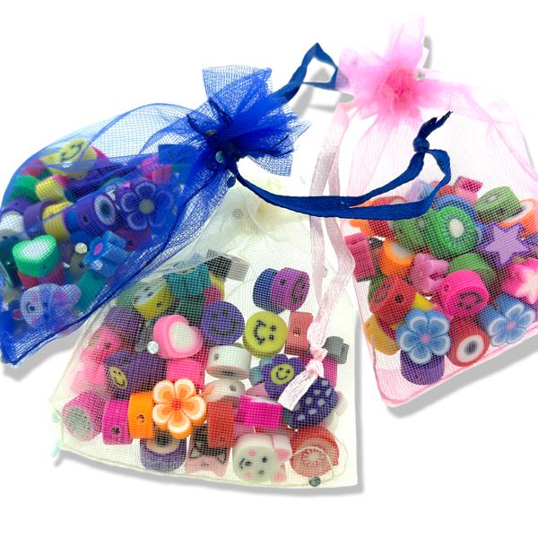 DIY set fimo kralen - 50 stuks-Kraaltjes van Renate