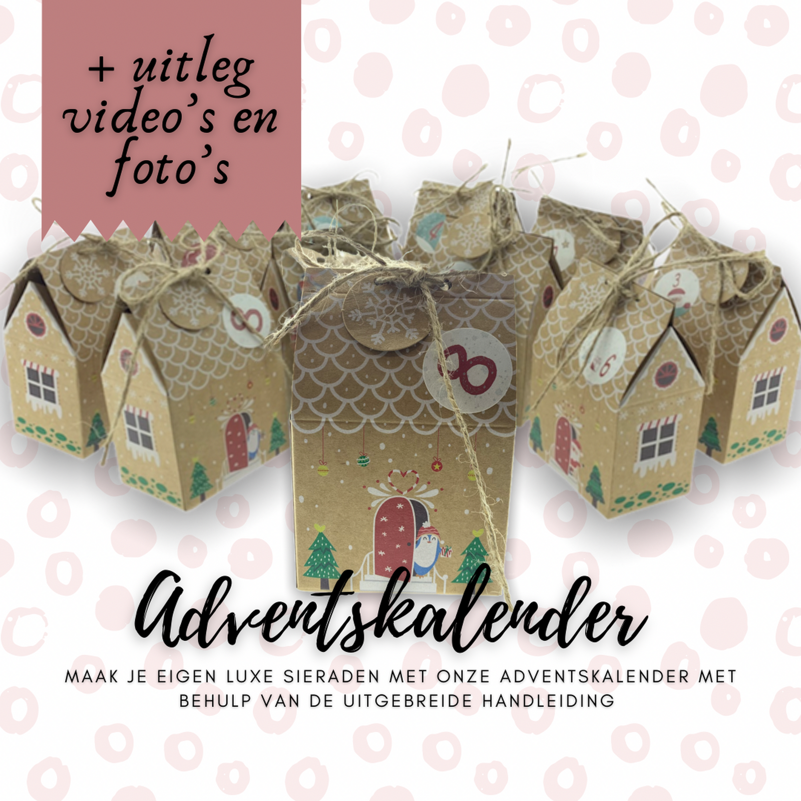 Deluxe Adventskalender-DIY-Kraaltjes van Renate