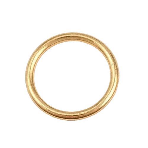 Dichte Ringetjes Premium RVS Goud 8x0.8mm - per stuk-Onderdelen-Kraaltjes van Renate