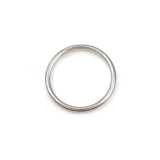 Dichte Ringetjes RVS Zilver 7x0.6mm - per stuk-Onderdelen-Kraaltjes van Renate