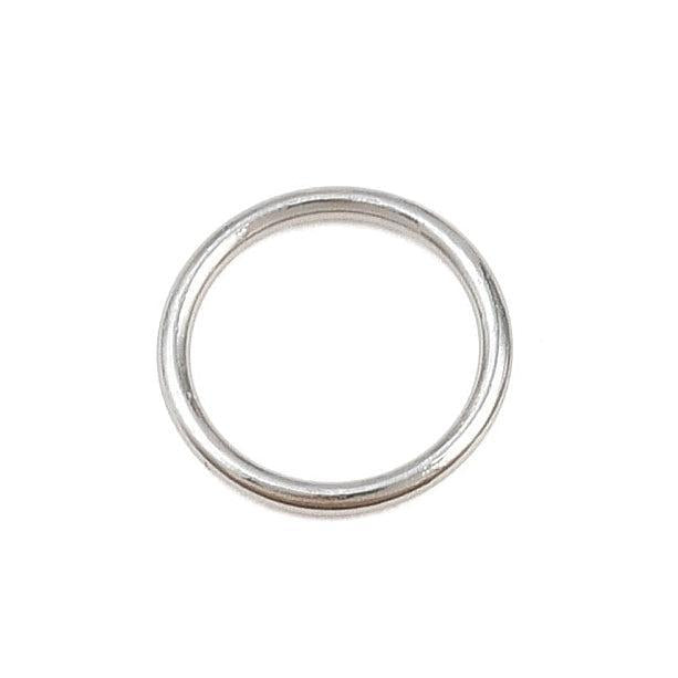 Dichte Ringetjes RVS Zilver 8x0.8mm - per stuk-Onderdelen-Kraaltjes van Renate